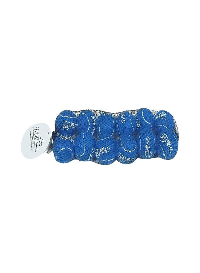 Midlee Happy Birthday Dog Tennis Balls (12 Pack) (Small, Blue) - Image 4